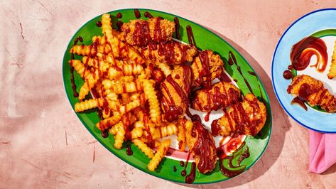 Mumbo Sauce Recipe | Bon Appétit Mambo Sauce, Mumbo Sauce, Compound Butters, Alabama White Sauce, Glazed Chicken Wings, Bolognese Sauce Recipe, Spicy Cashews, Soul Food Restaurant, White Sauce Recipes