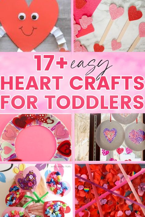 Heart Crafts For Toddlers, Crafts Toddlers, Preschool Valentine Crafts, Bubble Valentines, Toddler Valentine Crafts, Valentines Day Crafts, Easy Toddler Crafts, Crafts For Toddlers, Kids Craft Room