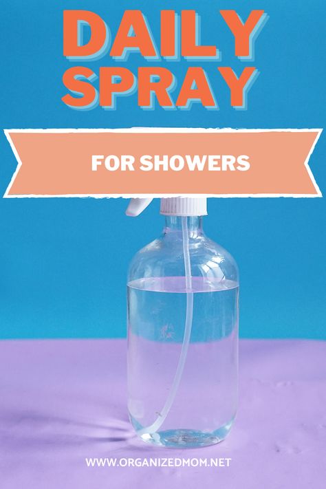 This article covers what sprays you can use in the shower daily after every use and how to make your own cleaning sprays that work perfectly. Everyday Shower Spray, After Shower Spray Cleaner, Homemade After Shower Spray, Shower Spray Diy Daily, Diy Daily Shower Spray, Homemade Shower Spray, After Shower Spray, Best Shower Cleaner, Daily Shower Spray