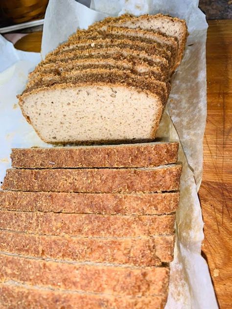 Gluten Free Bread Recipe No Yeast, Yeast Bread Machine Recipes, Almond Flour Bread Recipes, Fiber Bread, Recipes With Yeast, Almond Flour Bread, Gluten Free Yeast Free, Best Keto Bread, Almond Bread