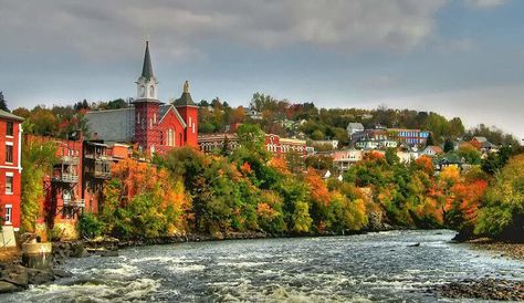 The 20 Best Places to Live in New Hampshire Autumn Ambience, Mountain Villages, New England Travel, Essex County, North Country, White Mountains, Best Places To Live, Live Free, Beautiful Place