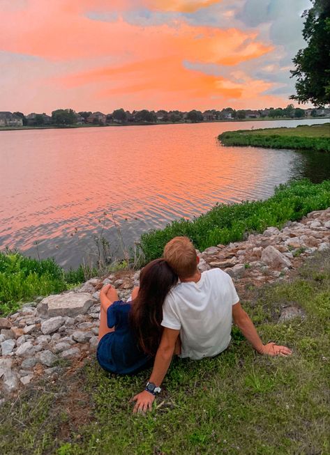 Watching Sunset, My Favorite Person, Watching The Sunset, By The Lake, The Sunset, Favorite Person, My Favorite, Lake