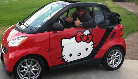 Hello Kitty Car, Charmmy Kitty, Smart Fortwo, San Diego Chargers, Smart Car, Hello Kitty Items, Pretty Cars, Zoom Zoom, Cute Little Things