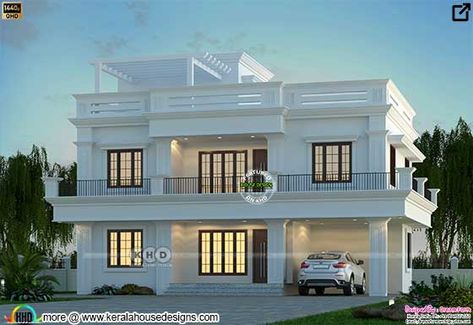 4 bedrooms 2800 sq. ft. modern home design - Kerala Home Design and Floor Plans - 9K+ Dream Houses House Plans 2800 Sq Ft, 2800 Sq Ft House Plans, 4 Bedroom Modern House, Modern House Architecture Design, Modern House Architecture, Kerala Home Design, Free Floor Plans, Bedroom Design Styles, Double Storey House