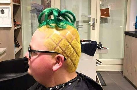 22 People Who Are Still Living That Yolo Lifestyle Pineapple Haircut, Pineapple Under The Sea, Super Funny Memes, Meme Page, Funny Fashion, Crazy Hair Days, Instagram Photo Inspiration, Ideas For Instagram Photos, Super Funny