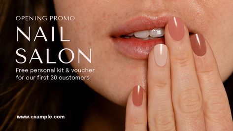 Nail salon blog banner template, editable text | premium image by rawpixel.com / Wan Nail Banner, Facial Bar, Facebook Cover Images, Facebook Cover Design, Blog Banner, Banner Advertising, Awesome Designs, Beauty Logo, Template Ideas