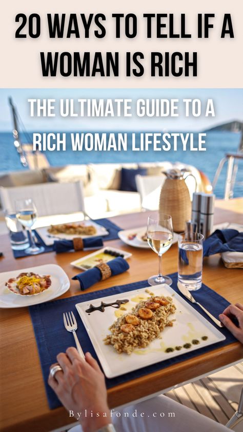 20 ways to tell if a Woman comes from a wealthy family. Learn more about the lifestyle of the old money rich. The Ultimate Guide to a Rich Woman’s Lifestyle. Old money Rich women, old money aesthetic lifestyle, old money families, rich girl aesthetic, rich life aesthetic. Wealth Aesthetic Women, Luxury Family Lifestyle Aesthetic, Old Money Activities Aesthetic, Country Club Style Women, Old Money Rich Aesthetic Outfits, Quiet Rich Aesthetic, Rich Happy Family, Upper Class Lifestyle, Wealthy Woman Aesthetic Classy