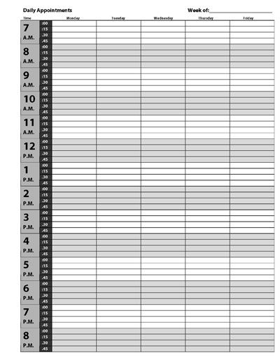 Free printable appointment book to lay out my days at work Daily Appointment Planner, Weekly Appointment Planner, Wealth Planning, Daily Planner Printables Free, Appointment Calendar, Appointment Planner, Schedule Printable, Printable Calendar Template, Work Schedule