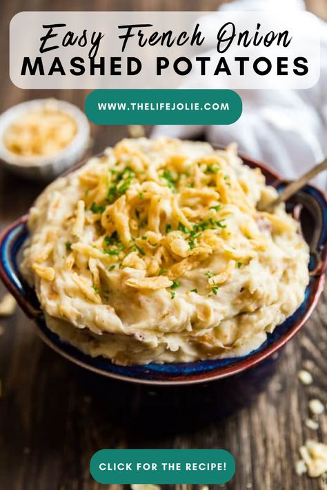 Onion Mashed Potatoes, Creamy Mashed Potatoes Recipe, Classic Mashed Potatoes, Thanksgiving Meals, Scd Diet, Delicious Sides, Pinterest Christmas, Creamy Mash, Side Order