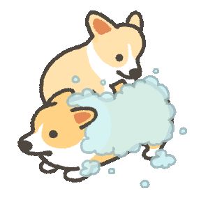 Tiny Baby Animals, Corgi Gif, Corgi Art, Cute Kawaii Animals, Trippy Wallpaper, Cute Animal Drawings Kawaii, 3d Stickers, Apps Games, Cute Corgi