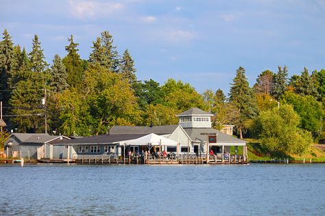 Photo Courtesy of Jason Patrick Ross/Shutterstock.com Lake House Rentals, White Building, Weekend Escape, House Museum, Adventure Tours, Bike Trails, Lake Michigan, Breathtaking Views, Small Towns