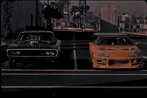 Fast And Furious, Muscle Cars, Wallpapers, Road, Cars, Orange