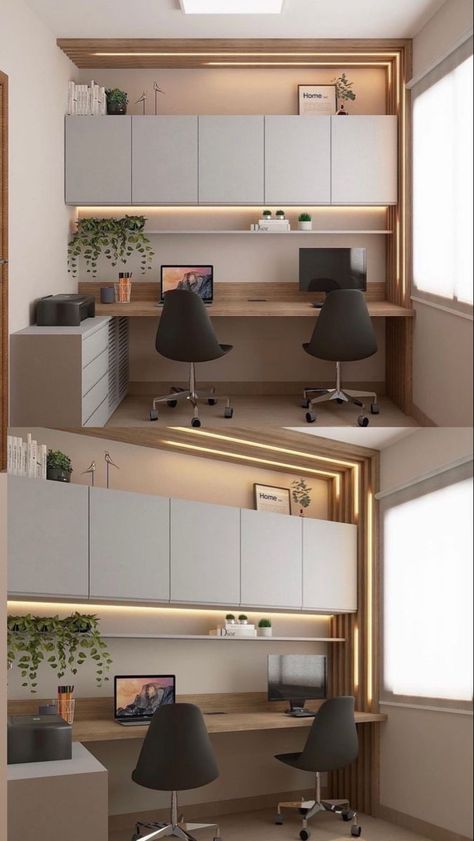 Japandi Home Office, Teenager Bedroom Design, Home Study Rooms, Halloween Costumes 2022, Contemporary Office Design, Home Office/guest Room, Modern Home Offices, Study Room Design, Round Of Applause