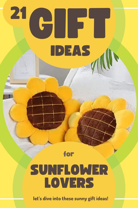 Sunflower gifts, flower gifts, gifts for her