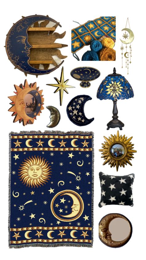 Celestial Room Decor, Celestial Room, Whimsy Goth, Dream Room Inspiration, Dream House Interior, Cute Room Decor, Room Inspiration Bedroom, Pretty House, Dream Decor