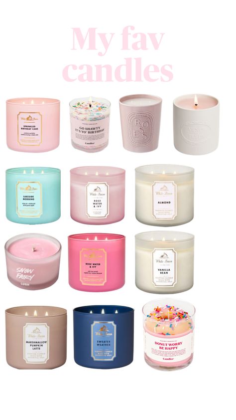 My fav candles 😛💓 and YES IK THEYRE MOSTLY BATH AND BODY WORKS CANDLES BUT I LOVE BATH AND BODY WORK CANDLES OKAY?! Bath And Body Works Best Candles, Bath And Body Works Wishlist, Candles Smell Good, Room Candles Aesthetic, Candles From Bath And Body Works, Bath And Body Works Candles Collection, Bath And Body Works Candles Aesthetic, Best Bath And Body Works Scents, Bath And Body Work Candle