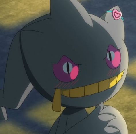 Banette Pokemon Art, Mega Banette, Banette Pokemon, Pokemon Amv, Ghost Type Pokemon, Crochet Pokemon, Ghost Pokemon, Ghost Type, Pokemon Gif