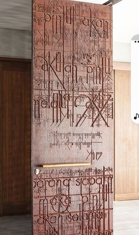 Pintu Interior, Main Entrance Door Design, Wooden Front Door Design, Main Entrance Door, Wooden Front Doors, Door Gate Design, Entrance Door Design, Door Design Modern, Door Design Interior