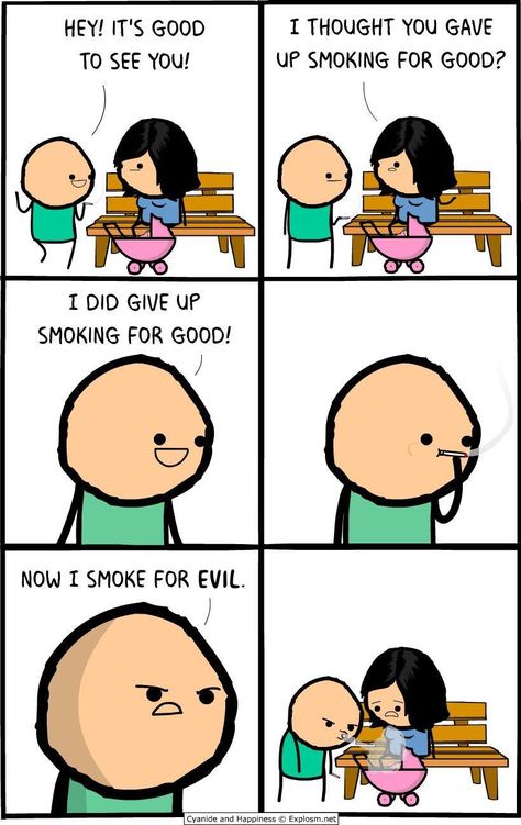 30  Random Memes That Will Banish Your Sunday Blues Cyanide And Happiness Comics, Cyanide And Happiness, Funny Memes About Life, Dark Jokes, Online Comics, Funny Comic Strips, Dark Memes, Crazy Funny Memes, Memes Humor