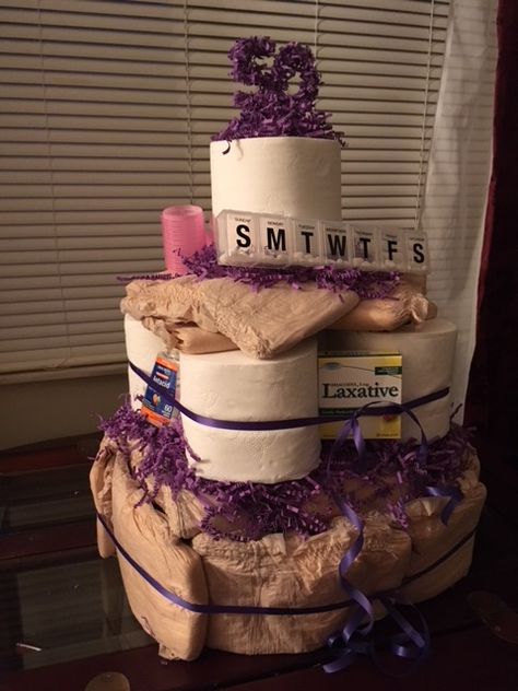 65th Birthday, Milestone Birthdays, 50th Birthday, Diaper Cake, Birthday Cake, Birthday Party, Baby Shower, Birthday, Cake