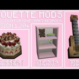 simplymiprii. Minecraft Mods For Bedrock, Coquette Furniture, Furniture Mods, Minecraft Aesthetics, Mods For Minecraft, Mod Aesthetic, Skins Aesthetic, Minecraft Addons, Mc Mods