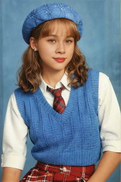 American 90s Fashion, 90s Yearbook Photoshoot, Y2k Graduation Photoshoot, Old School Outfits 90s Women, American School Outfits, Old School Outfits 90s, 90s Outfit Ideas 1990s, Pose Yearbook, Yearbook Outfit Ideas