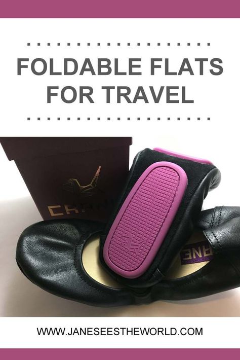 This review compares three pairs of foldable flats that I used on my travels. I highlight the pros and cons of each shoe and give my honest review and recommendations. If you are looking at foldable flats for your next trip, this is the review for you. Foldable Flats Shoes, Las Vegas Trip Planning, Vegas Trip Planning, Travel Shoes Women, Pros And Cons List, Travel Slippers, Foldable Flats, Foldable Ballet Flats, Foldable Shoes