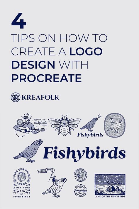 A good logo design represents an identity and tells you a meaningful story. Here are some tips you easily follow to create a good logo design with Procreate! Creating A Logo On Procreate, Logo Making Procreate, Logo On Procreate, Procreate Logo Design Tutorial, Logo Design In Procreate, Procreate Logo Tutorial, Logo Design Procreate, How To Design A Logo, How To Make A Logo