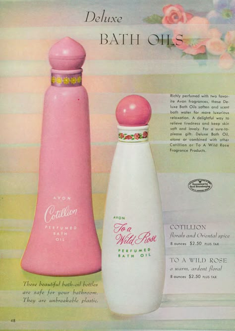 Avon Vintage Cosmetics Packaging, Christmas Perfume, Vintage Makeup Ads, Avon Bottles, Avon Christmas, Avon Fragrance, Makeup Ads, Avon Collectibles, Avon Perfume