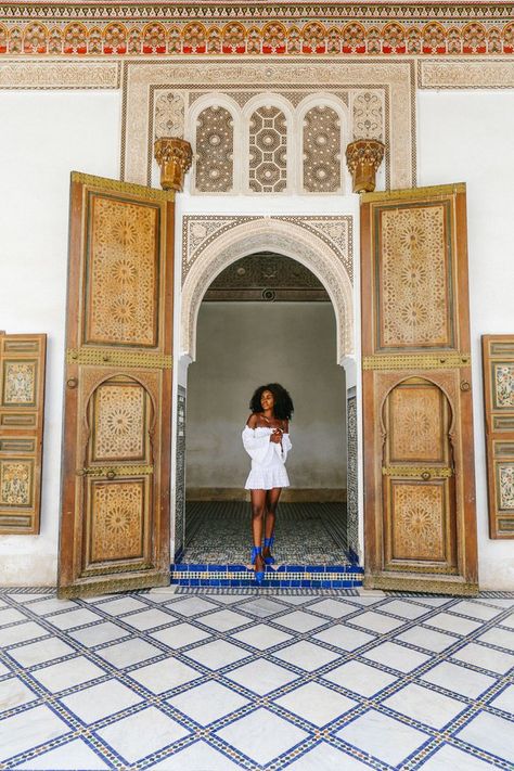 BAHIA PALACE PHOTO MOMENTS  — Spirited Pursuit Best Places To Take Pictures, Bahia Palace, Places To Take Pictures, Great Architecture, La Mamounia, Marrakech Travel, Abandoned Amusement Parks, Abandoned Castles, Instagram Famous