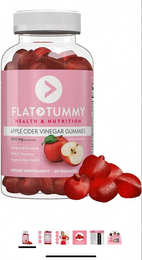 Flat Tummy Tea, Apple Cider Vinegar Gummies, Tummy Tea, Vitamin B9, Healthy Metabolism, Vitamins For Women, Healthy Diet Recipes, Flat Tummy, Design Packaging