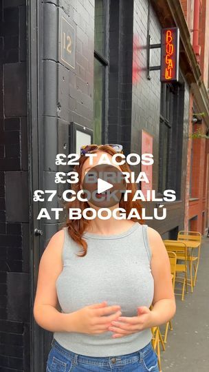 143K views · 5.2K reactions | £2 TACOS, £3 BIRRIA, £7 COCKTAILS, AND A BRAND NEW TAPAS MENU ALL DAY, EVERY DAY AT BOOGALU

@boogalumcr is a Mexican spot on Tariff Street that is doing some unbelievable deals at the moment. They pride themselves in high-quality food at an affordable price, amazing cocktails and bangin’ tunes. 

They’ve recently launched a new deal where you can get £2 tacos, £3 birria, and £7 cocktails all day, every single day. There are also some new additions to the birria menu like the chicken parmo and Korean BBQ beef.

The new tapas menu is great, you can expect chilli prawns, padron peppers, and chilli chorizo croquettes. Even better, when you get 6 tapas dishes they’re only £5 each (£30).

WHEN + WHERE
📍12 Tariff St, Manchester M1 2FF
Tuesday - Thursday, 4pm - Clos Korean Bbq Beef, Chilli Prawns, Tapas Menu, Tapas Dishes, Korean Bbq, High Quality Food, Croquettes, Singles Day, Spot On