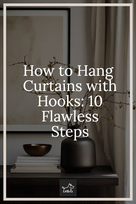 "Discover the secrets to seamless curtain hanging with "How to Hang Curtains with Hooks: 10 Flawless Steps." Navigate through the nuances of using hooks for a polished curtain look, ensuring every fold and pleat is in its rightful place. Embrace a guide that promises a tailored curtain presentation, enhancing the charm of any room." Curtains With Hooks, How To Hang Curtains, Hang Curtains, Curtain Hanging, Layered Curtains, Pleated Drapes, Curtain Clips, Double Curtains, How To Hang