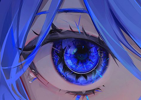 Anime Closed Eyes, Blue Eyes Aesthetic, Dark Blue Eyes, Galaxy Eyes, Cute Eyes Drawing, Il Re Leone, Eye Drawing Tutorials, Eyes Artwork, Eyes Wallpaper