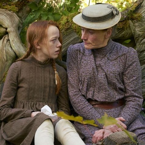 Anne Shirley And Marilla Cuthbert Anne Green, Amybeth Mcnulty, Lucy Maud Montgomery, Anne White, Gilbert And Anne, Anne Shirley, Anne With An E, Kindred Spirits, Anne Of Green