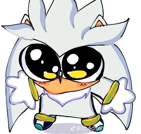 Silver Sonic, Scenecore Art, Sonamy Comic, Sonic Videos, Shadow Sonic, Amy The Hedgehog, Silver The Hedgehog, Emoji Art, Sonic Funny