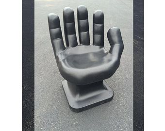 Hand Shaped Chairs by HandShapedChairs on Etsy Hand Shaped Chair, Hand Chair, Billiards Room, Faux Granite, Garage Bedroom, Velvet Bedding Sets, Wood Table Design, Chair Pictures, Epoxy Resin Table