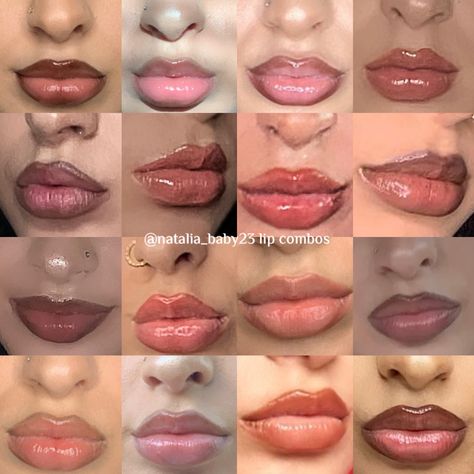 #lipliner #liplinercombos #lipcombos #brownlipliner #brownliner #lipshade #lips #makeup #gloss Spring Lip Combos, Brown Lipliner With Gloss, Lip Combo For Pale Skin, Brown Lipliner Combo, Lip Combos Pale Skin, Lipliner Combo, Lipliner Looks, Two Tone Lips, Lipliner And Lipgloss Combos