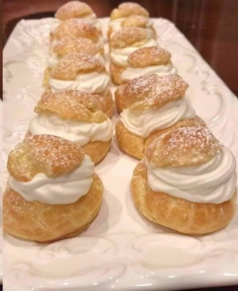 Cream Puff Filling, Creme Puff, Cream Puff Recipe, Keto Cream, Stick Butter, Puff Recipe, Famous Recipe, Cream Puffs, Pastry Chef