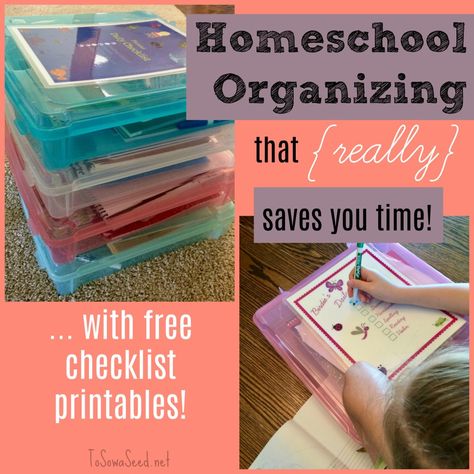 Homeschool Organizing That {really} Saves You Time School Organization For Teens, Homeschooling Tips, Homeschool Classroom, Homeschool Schedule, Homeschool Life, Homeschool Planner, Homeschool Help, Homeschool Planning, Free Homeschool