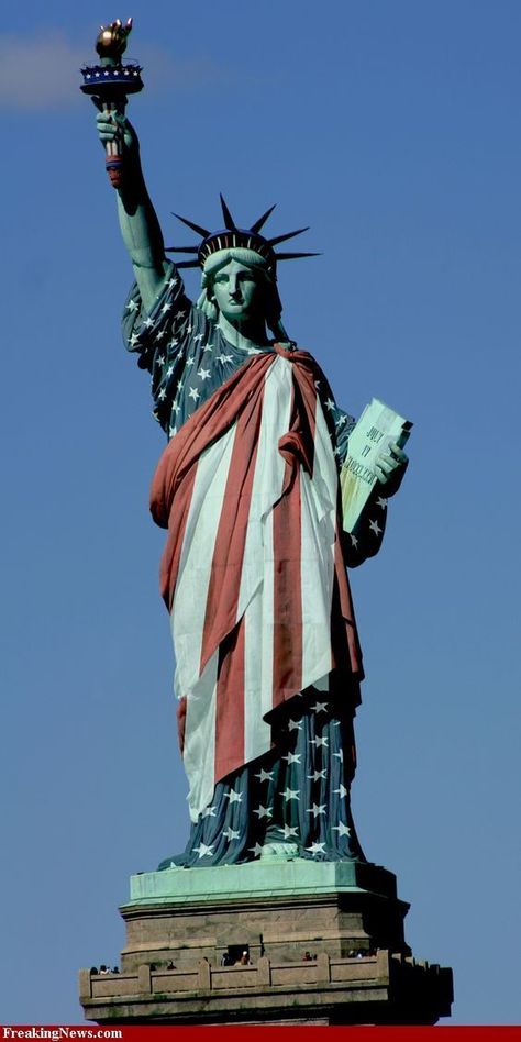 Flag Pictures, American Flag Pictures, Liberty Statue, Patriotic Pictures, Independance Day, I Love America, The Statue Of Liberty, Chateau France, Home Of The Brave