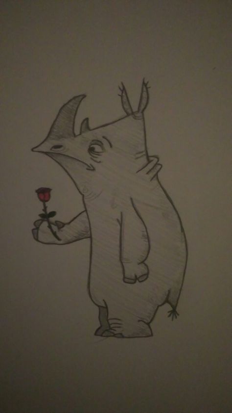 Cartoon Rhino holding a rose Rhino Drawing, Holding A Rose, Rhinos, A Rose, Cafe, Humanoid Sketch, Tattoos, Drawings, Animals