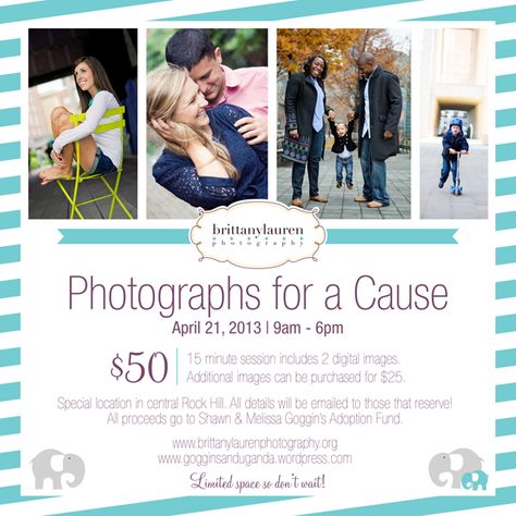 Photography Fundraiser Ideas, Youth Group Fundraisers, Dance Fundraisers, Creative Fundraising, Adoption Fundraiser, Pta Ideas, Church Fundraisers, Football Ideas, Fundraising Activities