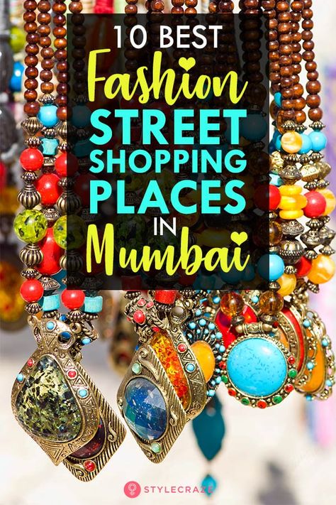 Fashion Street Mumbai, Mumbai Shopping, Places In Mumbai, Women Attire, Shopping In Mumbai, Mumbai Travel, Cream Tattoo, White Sweater Outfit, Mumbai Fashion