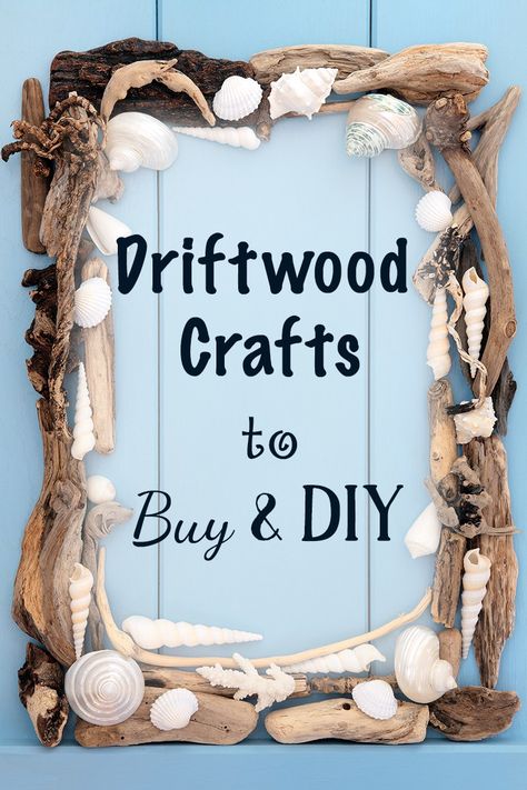 Surf Board Craft, Diy For Adults, Arts And Crafts Easy, Crafts Easy Diy, Beachy Crafts, Driftwood Diy, Driftwood Ideas, Nautical Crafts, Driftwood Projects