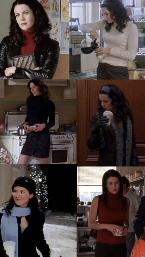 Lorelai Gilmore Style, Night Dinner Outfit, Gilmore Girls Lorelai, Lorelei Gilmore, Gilmore Girls Outfits, 90s Inspired Outfits, Lorelai Gilmore, 90s Fashion Outfits, Autumn Clothes