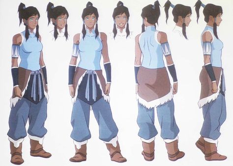 For more cosplay reference pictures check out and follow http://cosplayreferencelibrary.wordpress.com/ Avatar Cosplay, Character Turnaround, Avatar Series, Korra Avatar, The Legend Of Korra, Character Model Sheet, Avatar The Last Airbender Art, Cosplay Tutorial, Avatar Aang