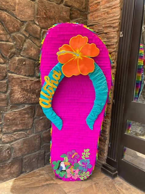 Pool Party Pinata, Beach Pinata, Hawaiian Pinata, Hawaiian Piñata, Luau Pinata, Hawai Party Decoration, Hawaii Birthday Party, Hawaii Party Decorations, Luau Dance