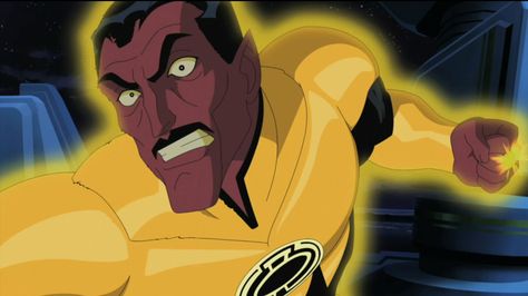 Sinestro- Green Lantern First Flight Green Lantern First Flight, Sinestro Corps, Animated Cartoon Characters, Geek Squad, Dc Villains, Dc Characters, Young Justice, Many Faces, Geek Culture