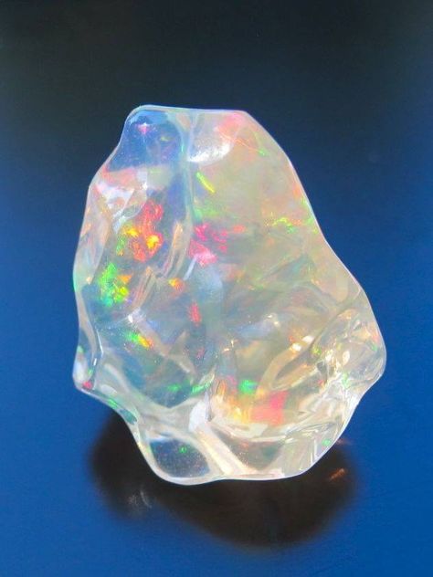 Mexican Fire Opal Mexican Fire Opal, Pretty Rocks, Beautiful Rocks, Mineral Stone, Minerals And Gemstones, Rocks And Gems, Gems And Minerals, Crystal Gems, Stone Rocks